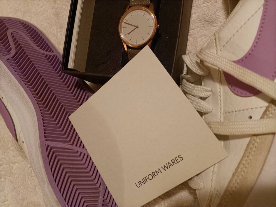 Uniform Wares Ladys watch and Nike Shoes US 4Y both As New .Others