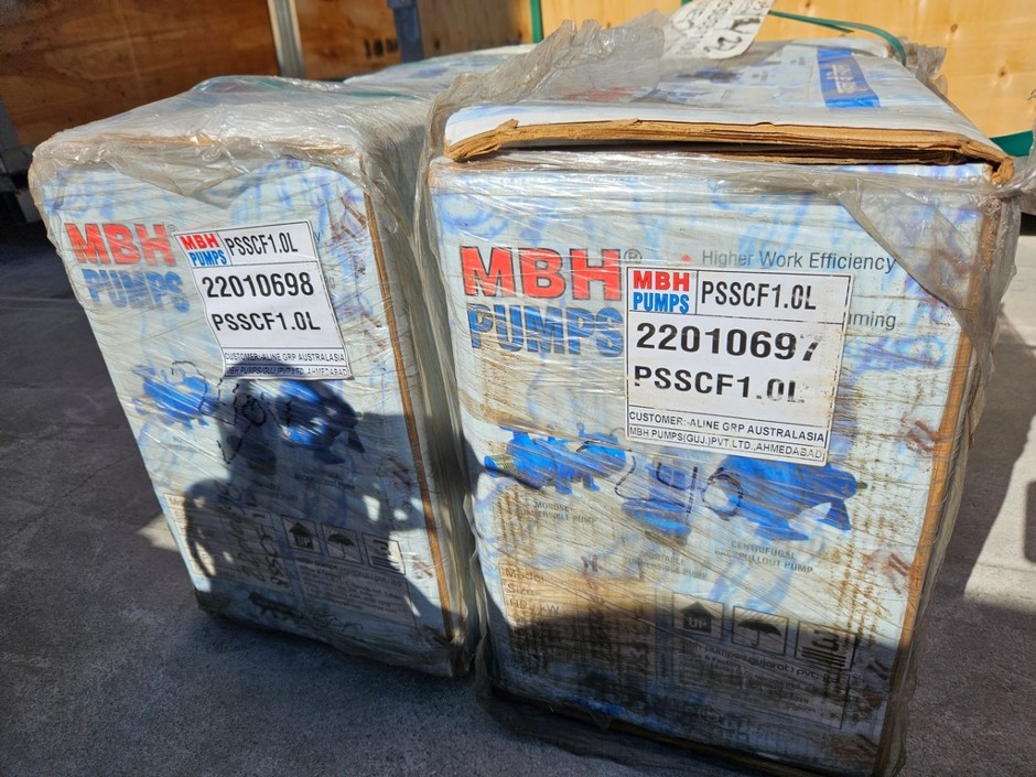 MBH PUMPS PSSCF1.0L AUTOMATIC CUTTER PUMP, QTY x2