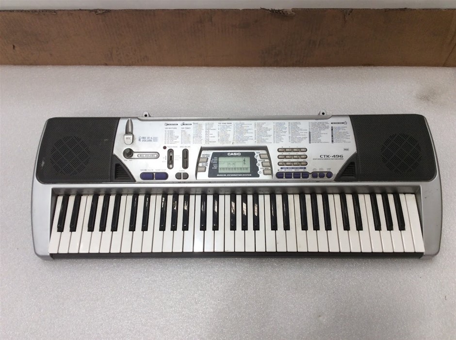Casio CTK-496 Electronic Keyboard