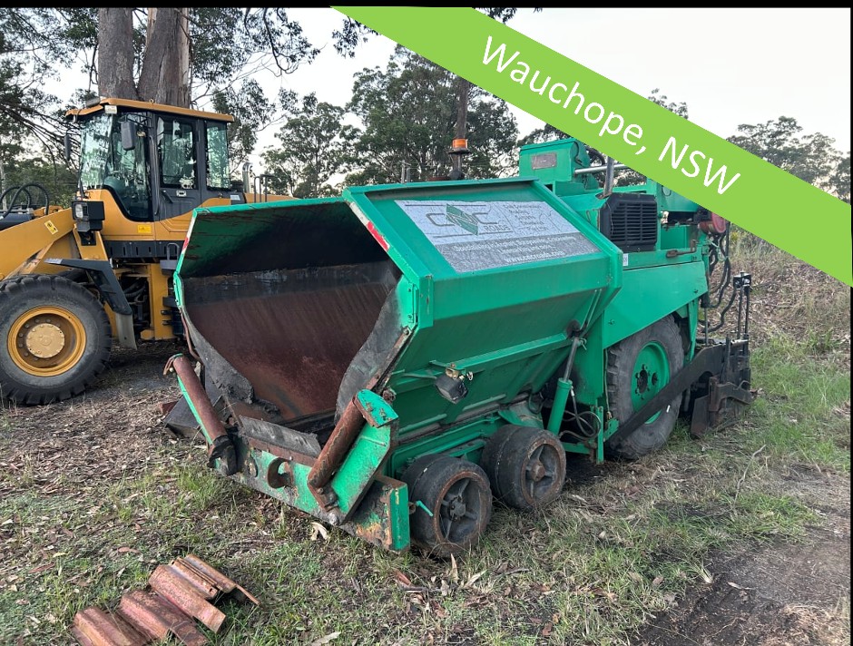 <p>1988 BITELLI BB630 Wheeled Paver **Off-Site**</p>