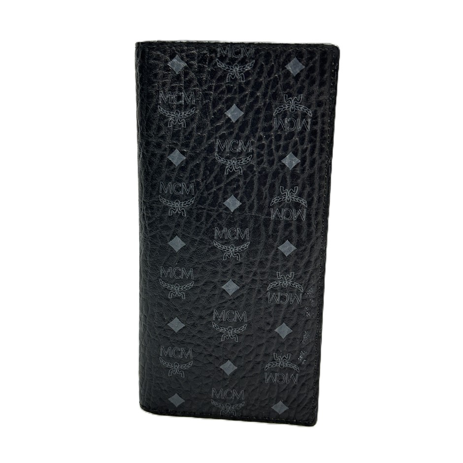 MCM Visetos Long Bifold Wallet
