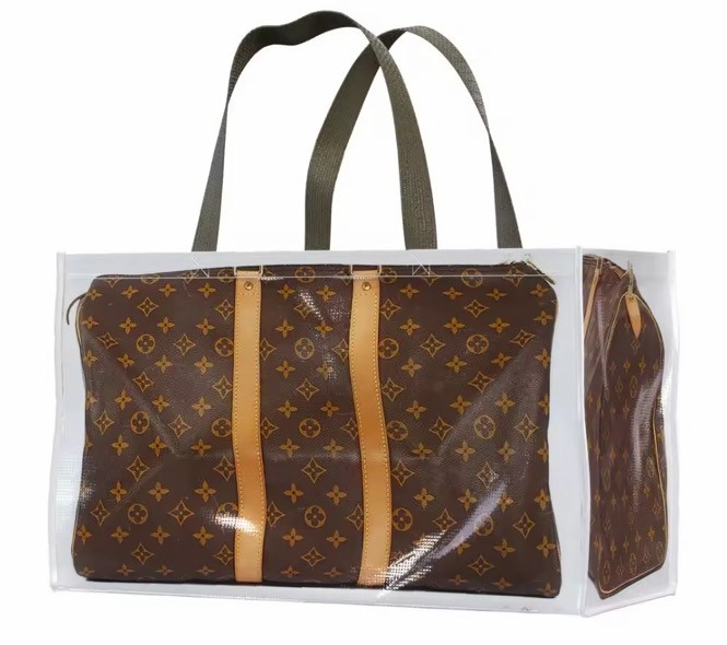 Luxury Style Weekender Travel Print Reusable Shopping Tote Bag