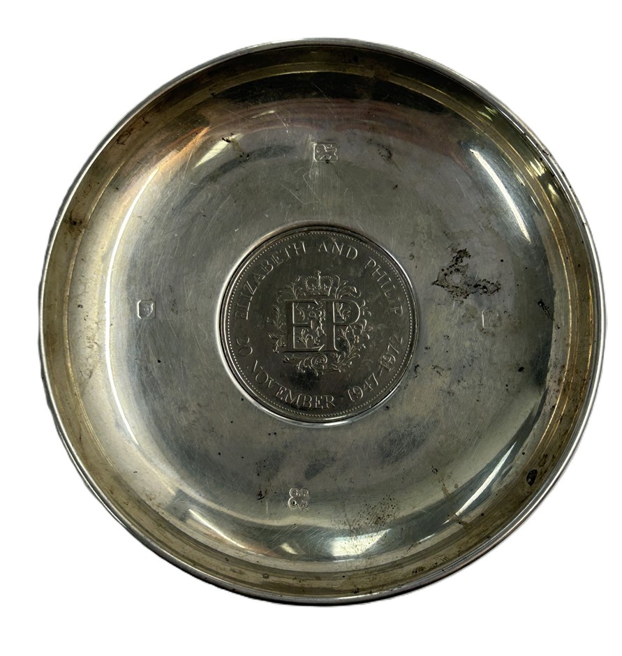 Sterling Silver Commemorative Coin Dish