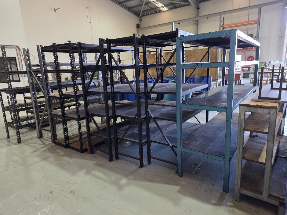 <p>Assorted Shelving Units</p>