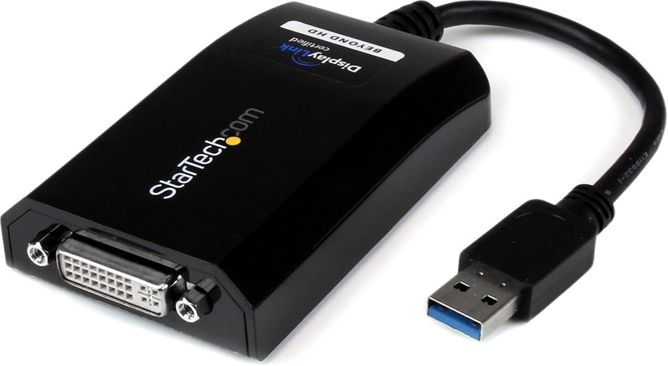 StarTech.com USB 3.0 to DVI/VGA Multi Monitor Adapter 2048x1152 External Vi