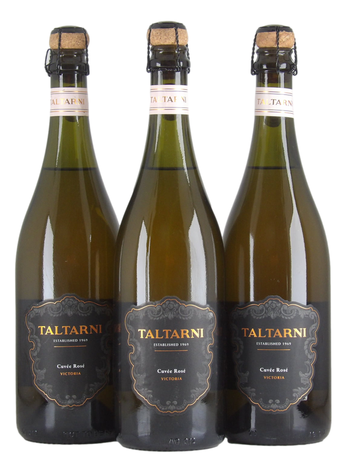 Taltarni Dynamic Brut Cuvee Rose NV (3x 750mL), VIC.