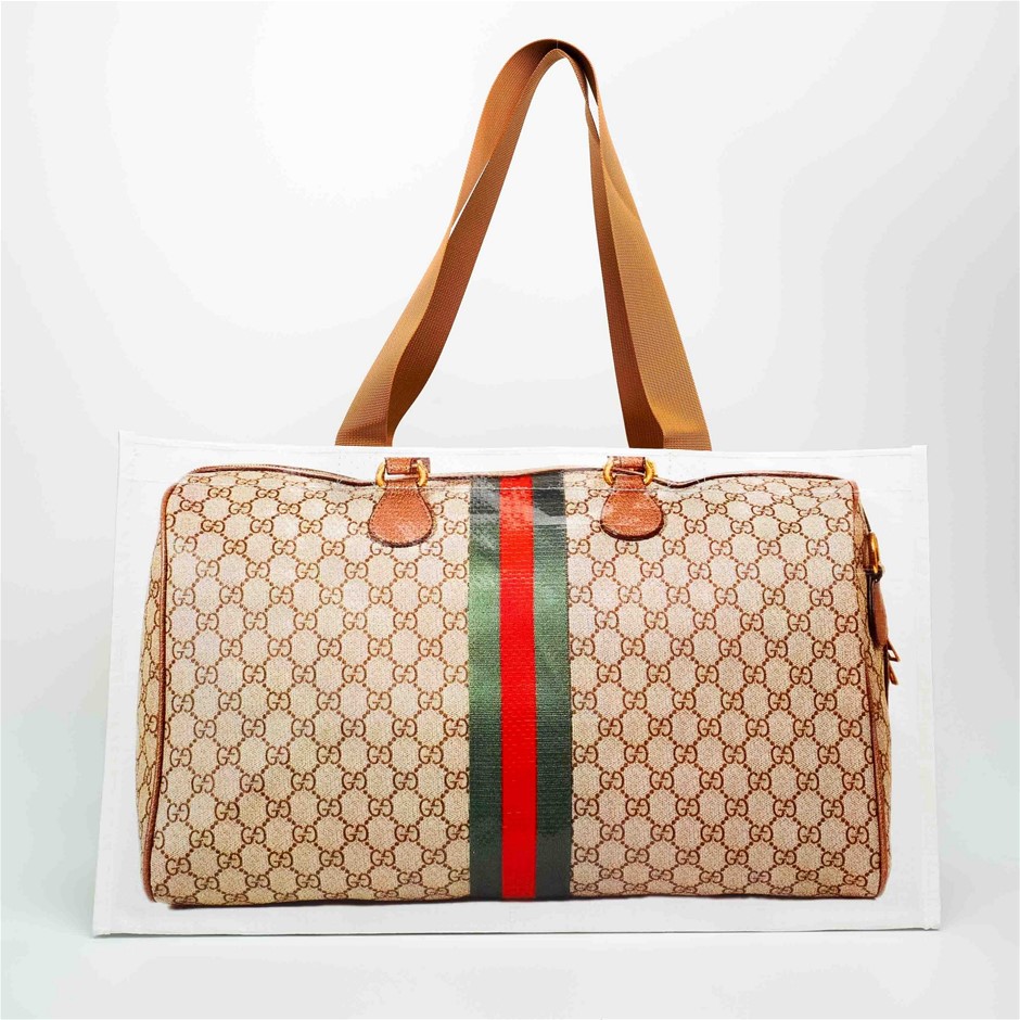Luxury Style Weekender Travel Print Reusable Shopping Tote Bag
