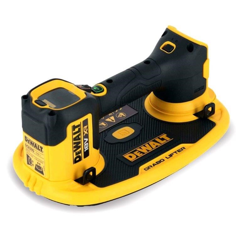 DeWALT 18V Li-ion Cordless Vacuum Grabo Suction Lifter - Skin Only. NB: Has