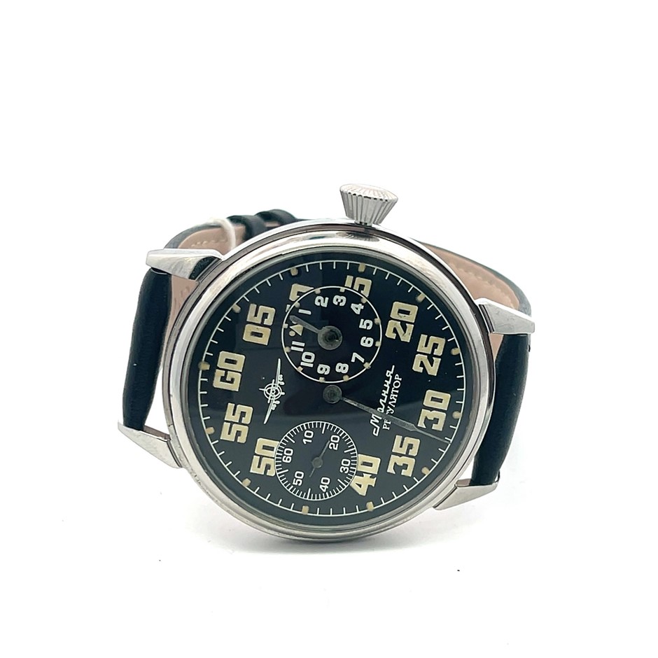 Russian Molnija Mechanical Wristwatch
