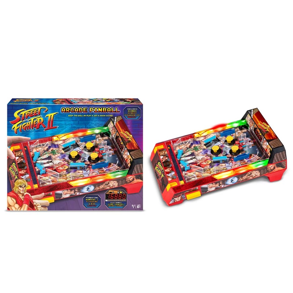 ARCADE Pinball Assortment Premium Series Street Fighter Ii Arcade Pinba NB: