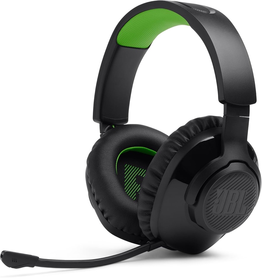 JBL Quantum 360 Xbox Edition Bluetooth Over-Ear Headset, Green.