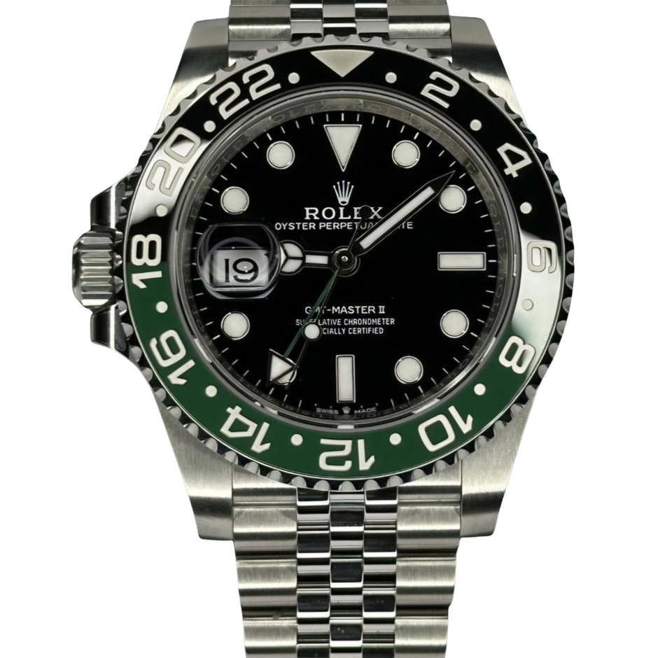 ROLEX GMT-MASTER II AUTOMATIC 40MM STAINLESS STEEL 126720VTNR BLACK BXP