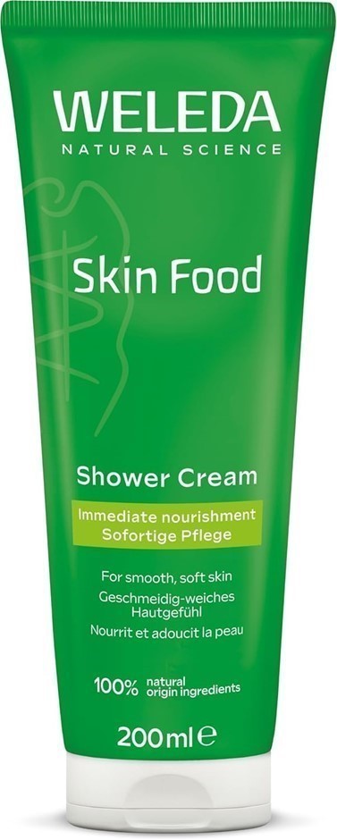 2 x WELEDA Skin Food Body Wash Shower Cream, Gentle Cleanser Intensive Mois
