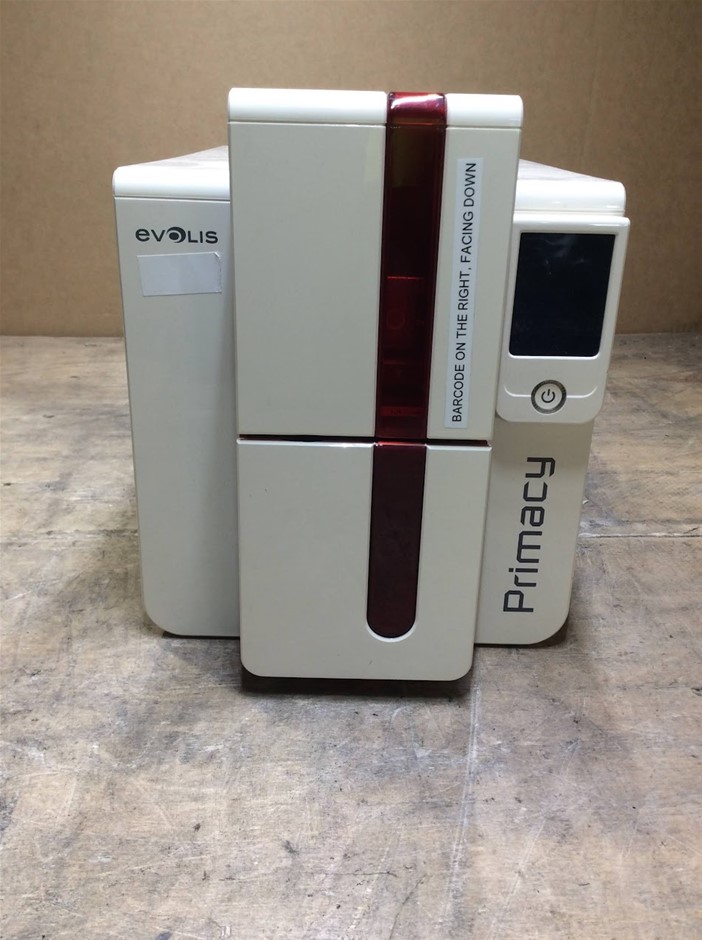 Evolis Primacy Expert Card Printer With AC Adapter