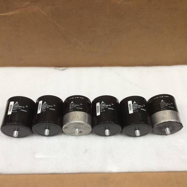 EPCOS B43586 4600µF 385V Capacitors Lot (6)