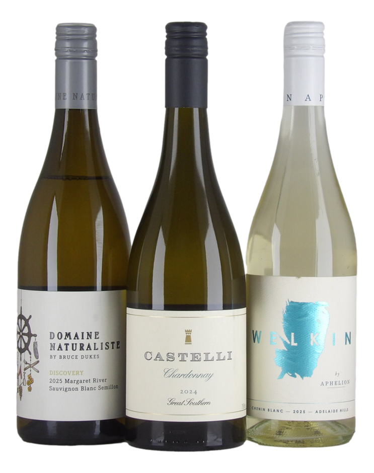 Mixed White Wine Pack (3x 750mL), AUS