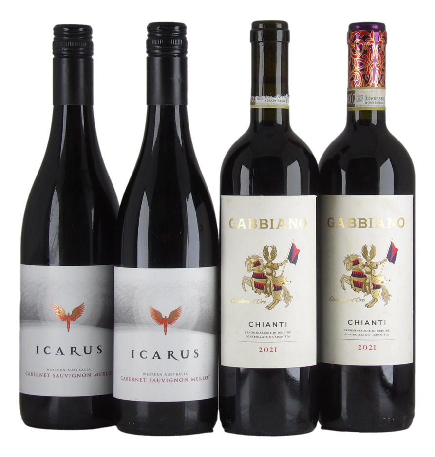 Mixed Red Wine 2021 Pack (4x 750mL)