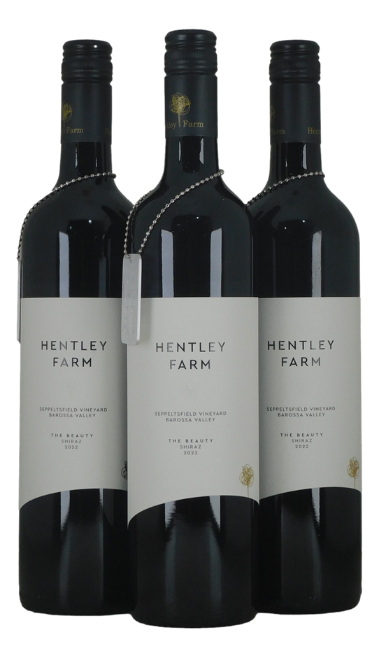 Hentley Farm The Beauty Shiraz 2022 (3x 750mL), Barossa.