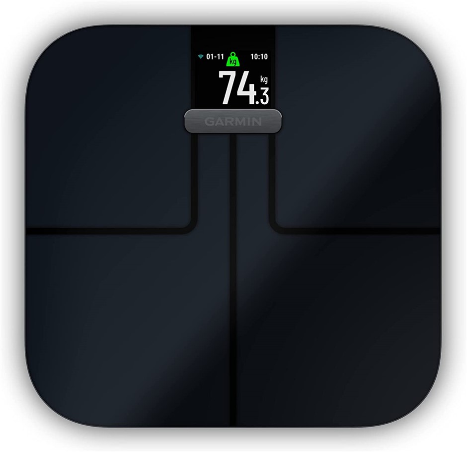 GARMIN Index S2 Smart Scale, Black. NB: Used, No box.