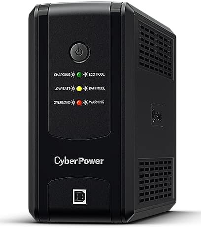 CYBERPOWER UT 850VA/425Watt UPS. Model: UT850EG. NB: Minor use, powers on,