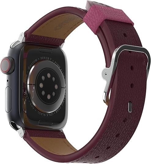 OtterBox Symmetry Cactus Leather Watch Band for Apple Watch 44/45/46mm, Rep