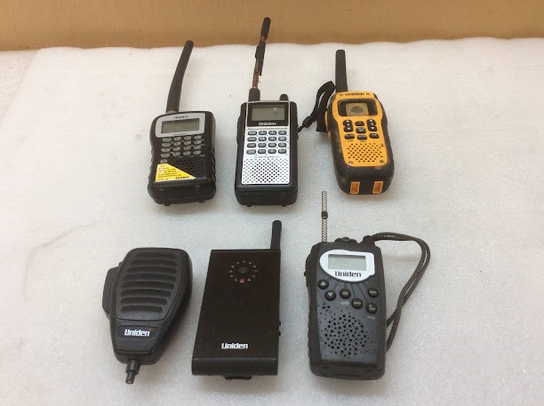 Uniden UBCD396XT&UBC92XLT Mixed Model Handheld Scanner/ Radio (Lot of 6)