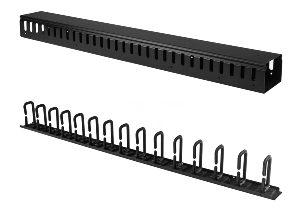 2 x STARTECH Products Including the Vertical Cable Organiser with D-Ring Ho