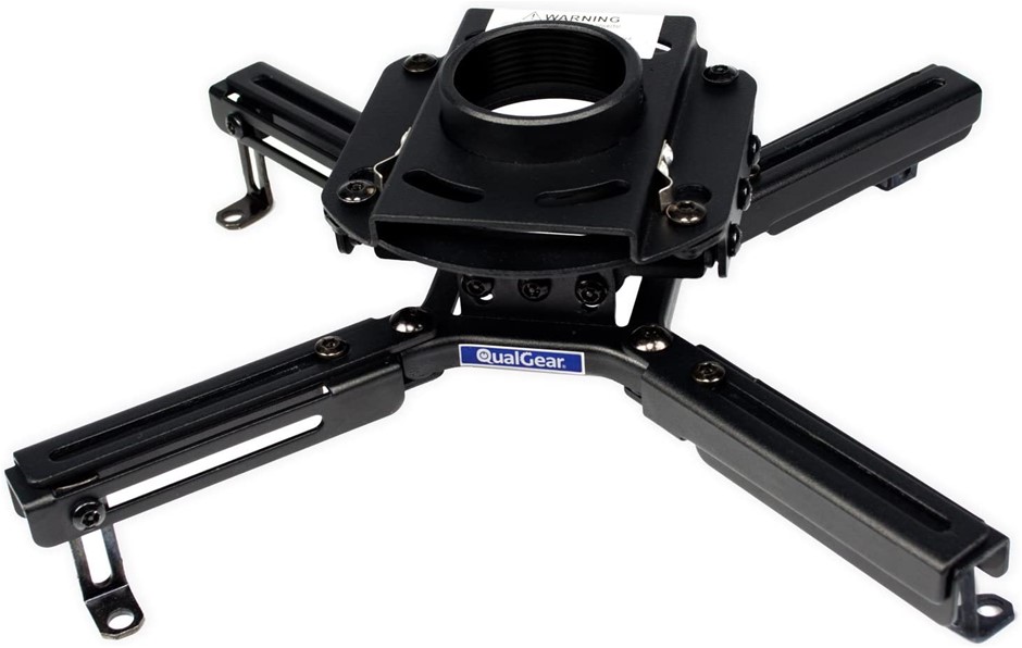 3 X QUALGEAR Pro-AV Mount for Projector, 1.5" NPT Threaded Pipe, Max Weight