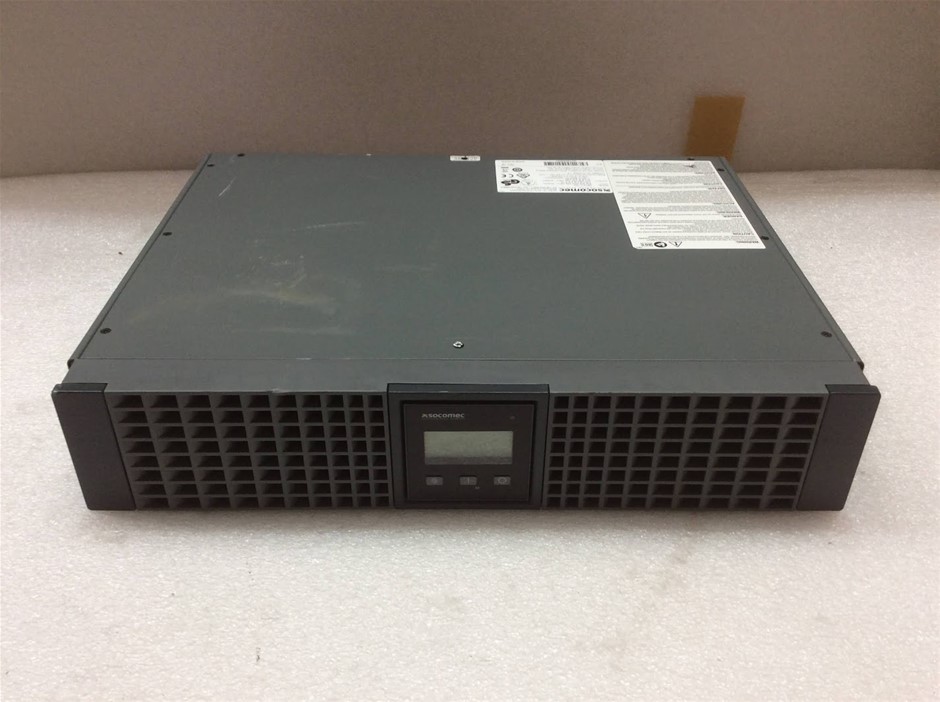 Socomec NRT2-U1100 NETYS RT 1100VA 900W Online UPS