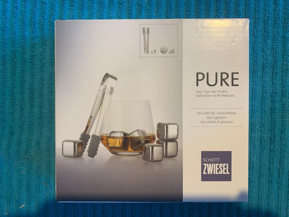 8 x Sets of Schott Zwiesel Ice Cube Set with Tongs (Unused)