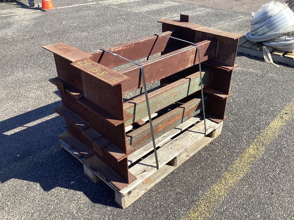 Assorted Structural Steel I-beams/Channel Sections