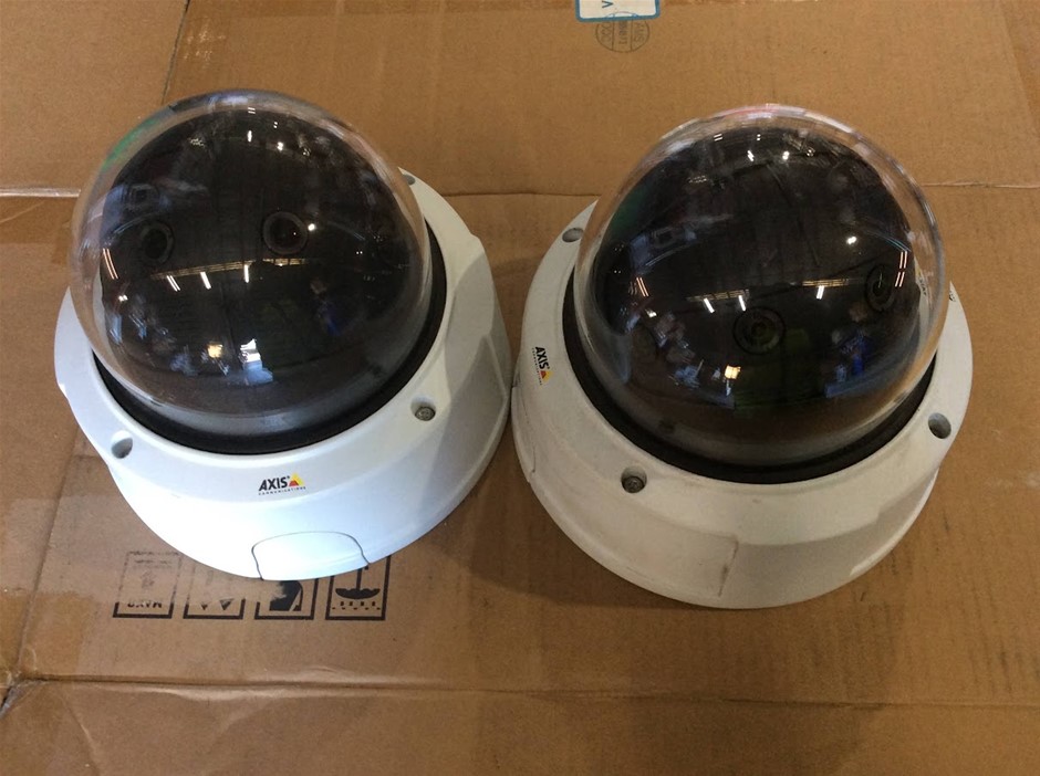 Axis P3807-PVE Dome Network Camera (Lot of 2)