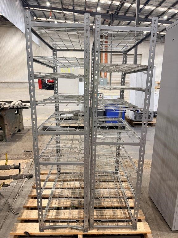 Steel Rack Storage Unit (Qty 2)