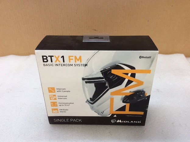 Midland BTX1 FM Single-Pack C1142 Intercom System - New
