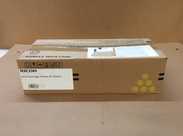 Ricoh SP C252HS Print Cartridge Yellow - New