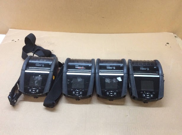 Zebra ZQ620 Thermal Label Printer (Lot of 4)