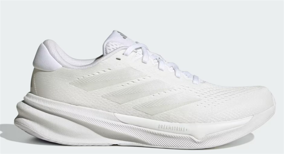 ADIDAS Women's Supernova Stride 2 Running Shoes, US7/UK5.5, Crystal White.