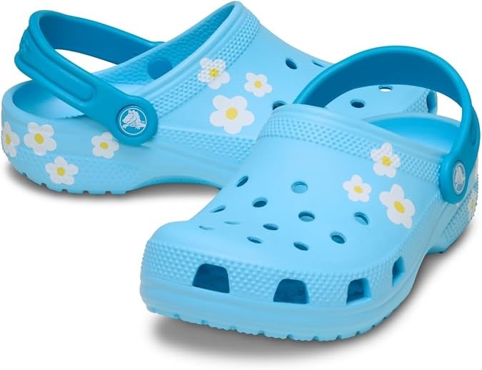 CROCS Kid's Classic Clog, USJ1/EU32-33, Daisy Tinted Glass, 211257.
