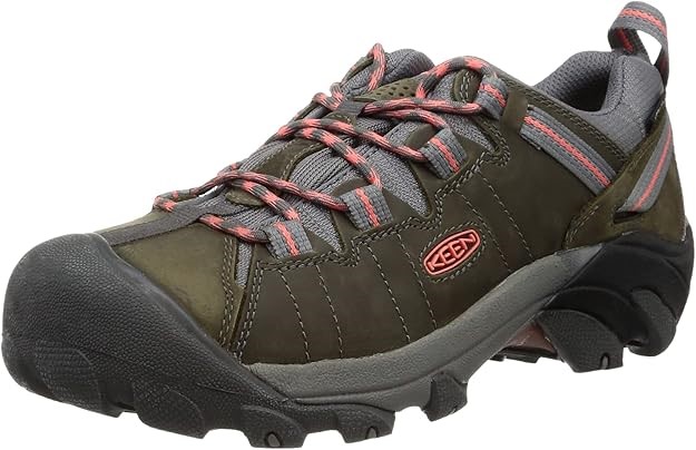 KEEN Women's Targhee II Waterproof Hiking Boot, US8.5/UK6, Magnet Coral, 10
