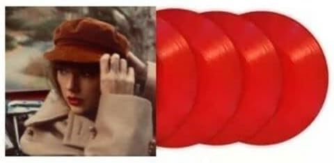 Red Taylors Version - Exclusive Limited Edition Red Colored Vinyl Buyers N