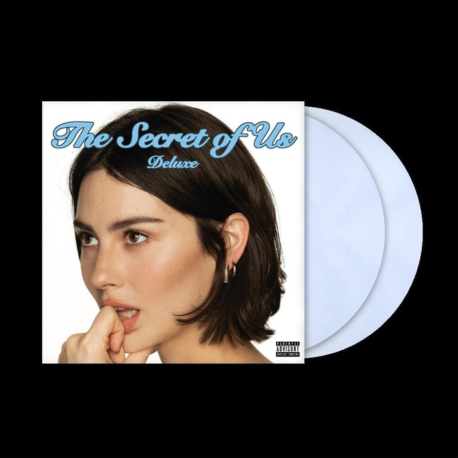 GRACIE ABRAMS "The Secret Of Us Deluxe", Moonstone Vinyl. Buyers Note - Di