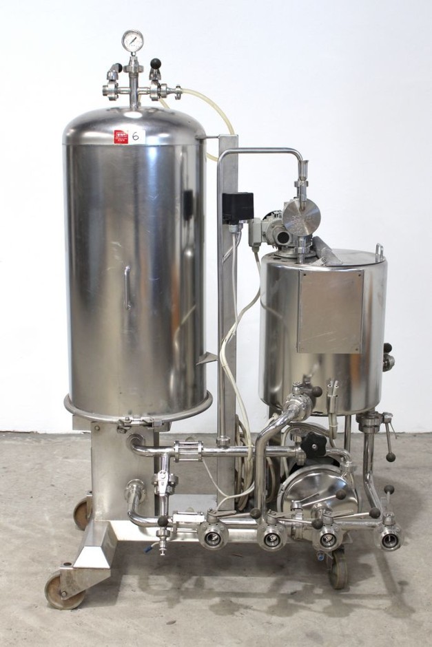 Stainless Steel Pressure Leaf Filter, "Velo"