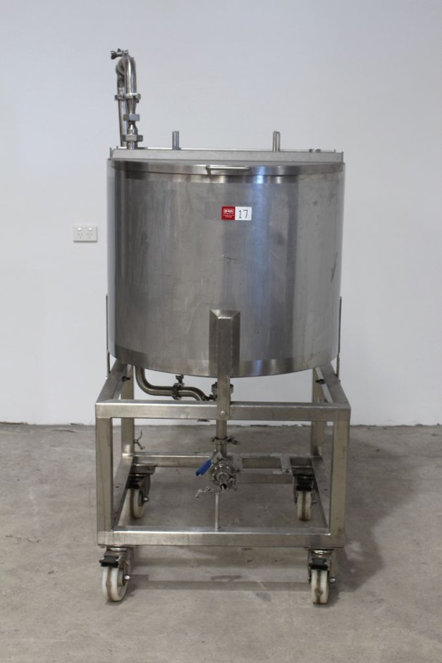 <p>220L Stainless Steel Air Jacketed Vessel</p>