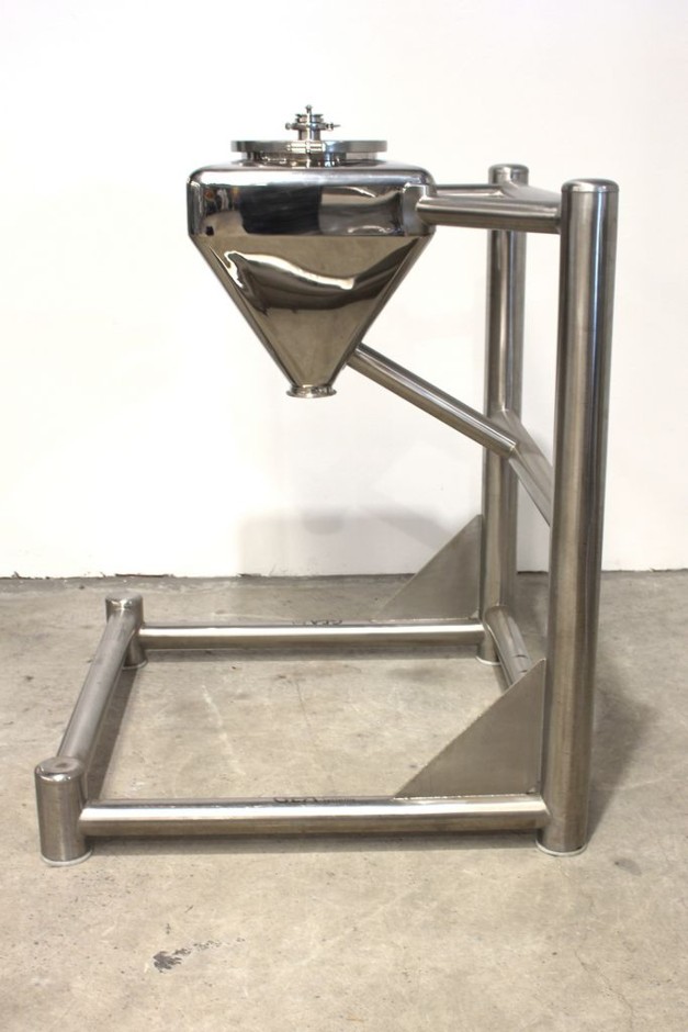 70L Stainless Steel Hopper with Stand, "GEA"