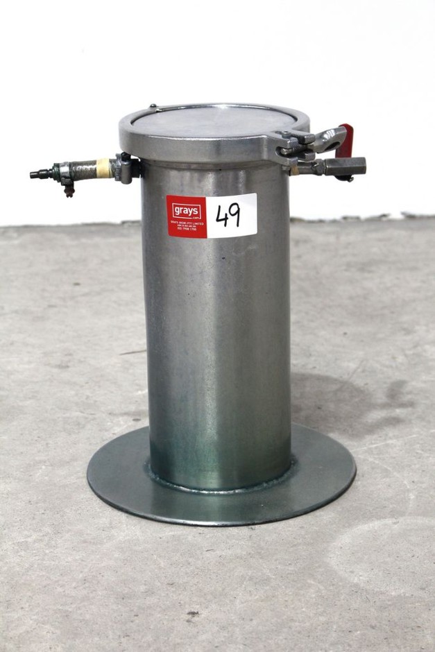 Stainless Steel Cylindrical Pot