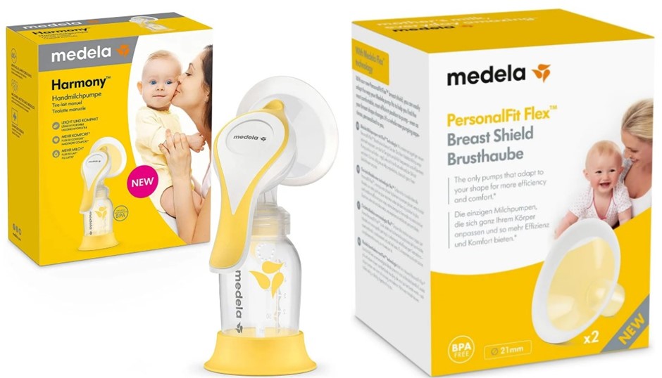 Baby Feeding Bundle – MEDELA Harmony Manual Breast Pumps with Flex Technolo