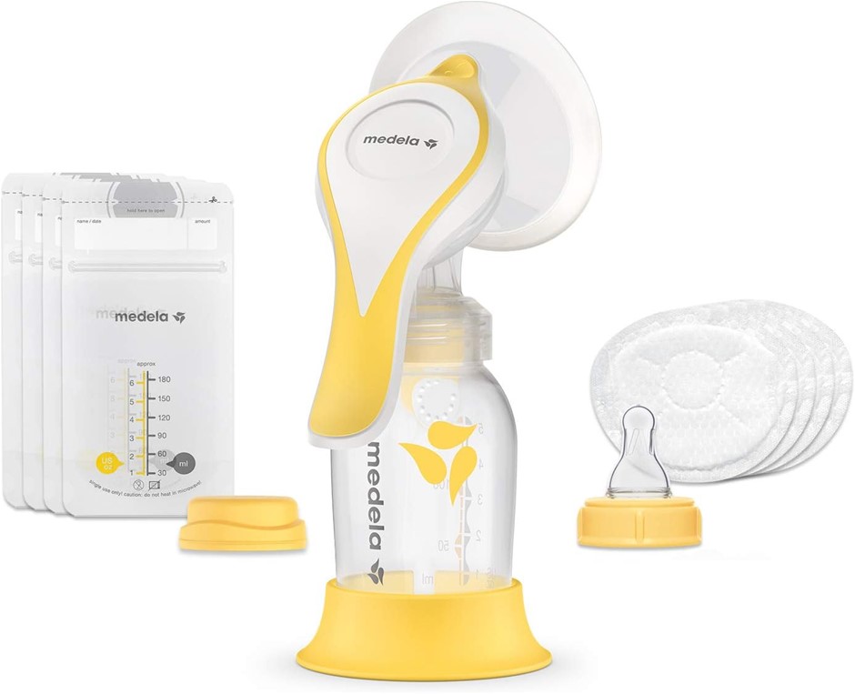 Medela Harmony Manual Breast Pump, Essential Pack, Includes Teat, Storage B