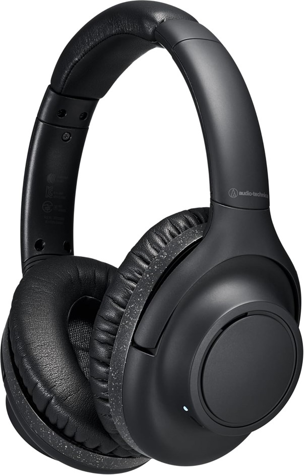 AUDIO-TECHNICA ATH-S300BTBK Wireless Headphones, Black. NB: no box