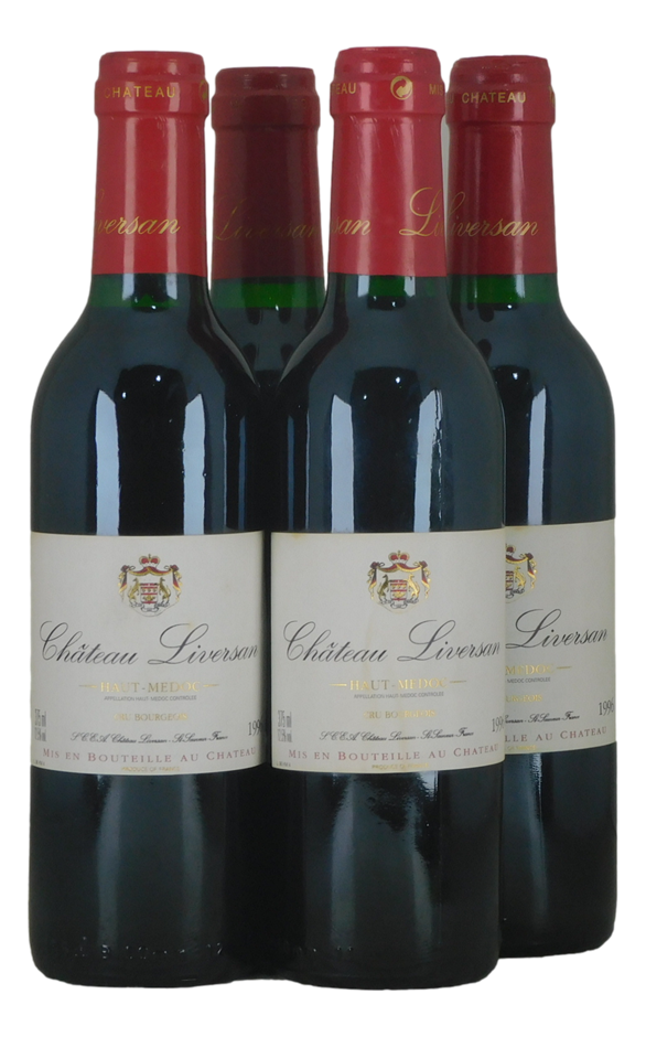 Chateau Liversan Cru Bourgeois 1996 (4x 375mL), France