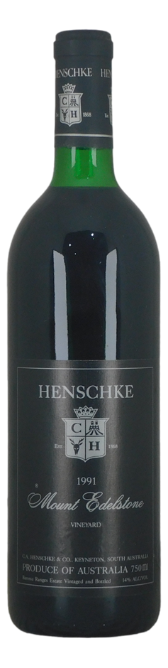 Henschke Mt Edelstone Shiraz 1991 (1x 750mL), SA.